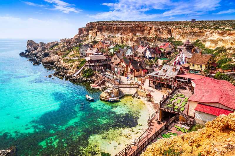 Popeye village Theme parks in Mellieha Malta