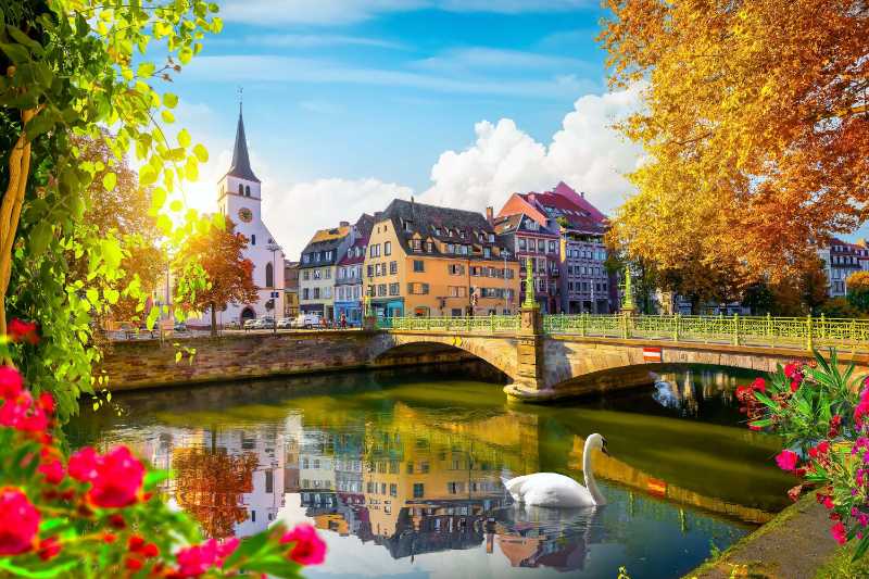 Protestant church in strasbourg