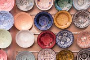 assorted decorative hanging plates - jigsaw puzzle