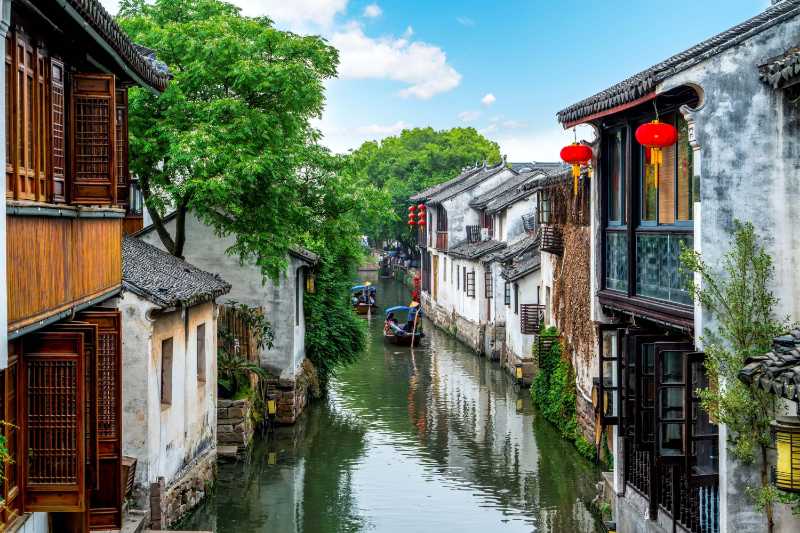 Residence in zhouzhuang ancient town suzhou
