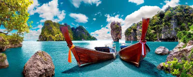 Paisagem cênica de Phuket