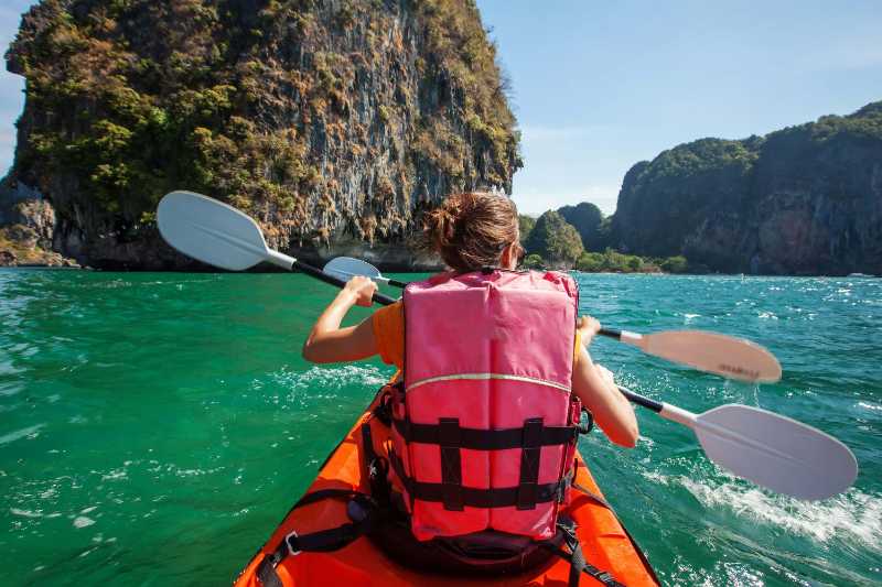 Sea Kayaking Adventure Exploring Tropical Islands