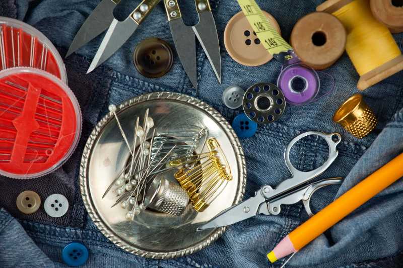 Sewing threads and needles