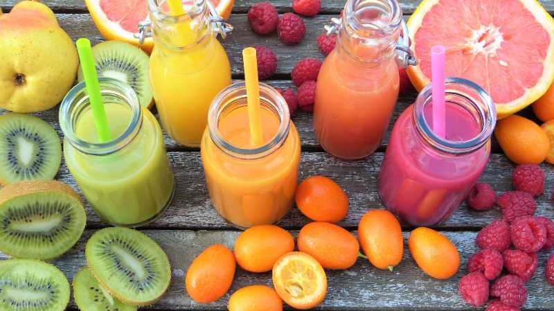 smoothies fruit drink food - jigsaw puzzle