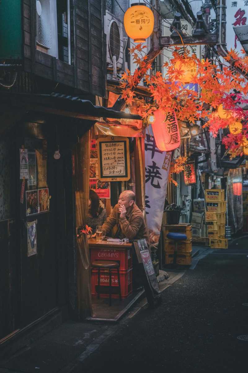 street city japan dusk shinjuku - jigsaw puzzle