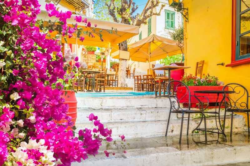 Via di Atene Grecia
