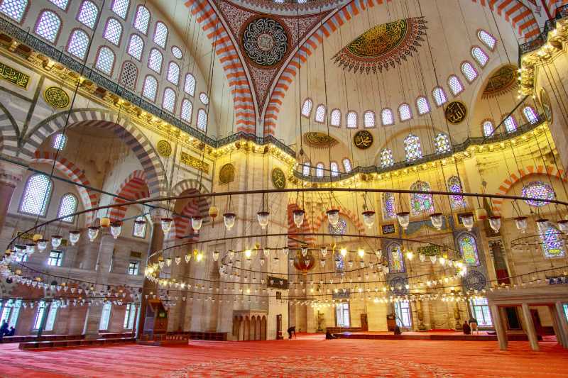 Suleymaniye mosque istanbul turkey