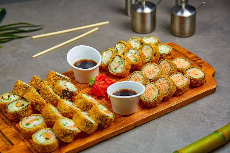 sushi menu restaurant food kitchen - jigsaw puzzle