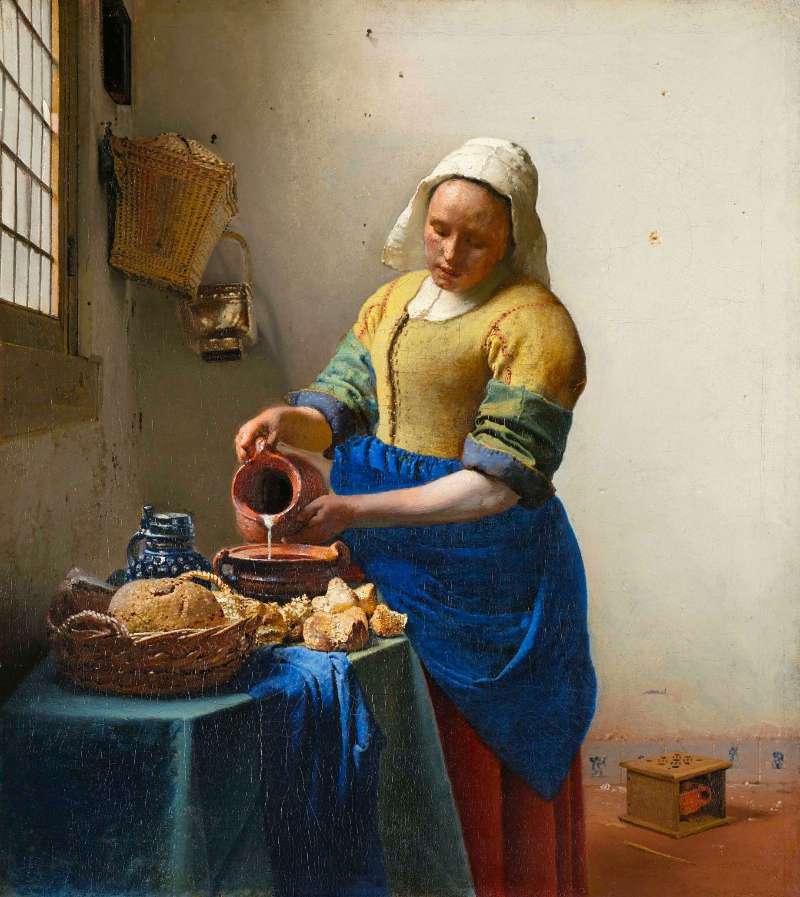 the milkmaid - jigsaw puzzle