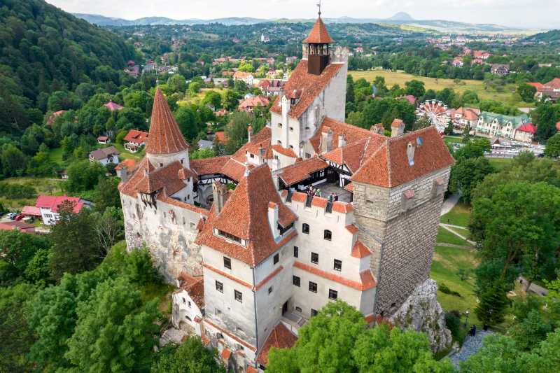 Das Schloss Bran in Rumänien