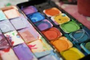 to dye watercolor colour - jigsaw puzzle