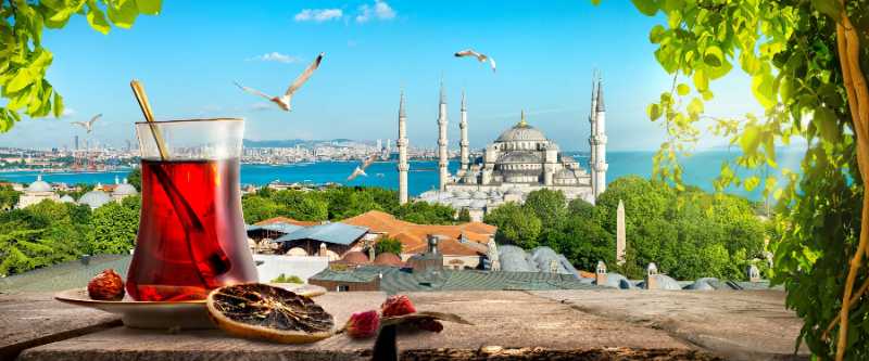 イスタンブールのトルコ茶