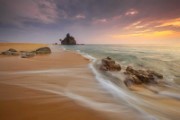 beach during golden hour - jigsaw puzzle