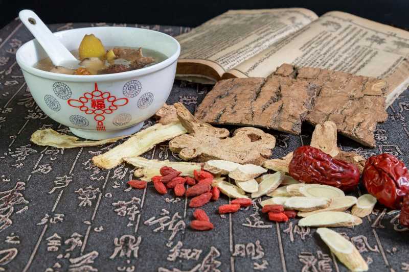 Verschiedene chinesische Heilnahrungsmittel