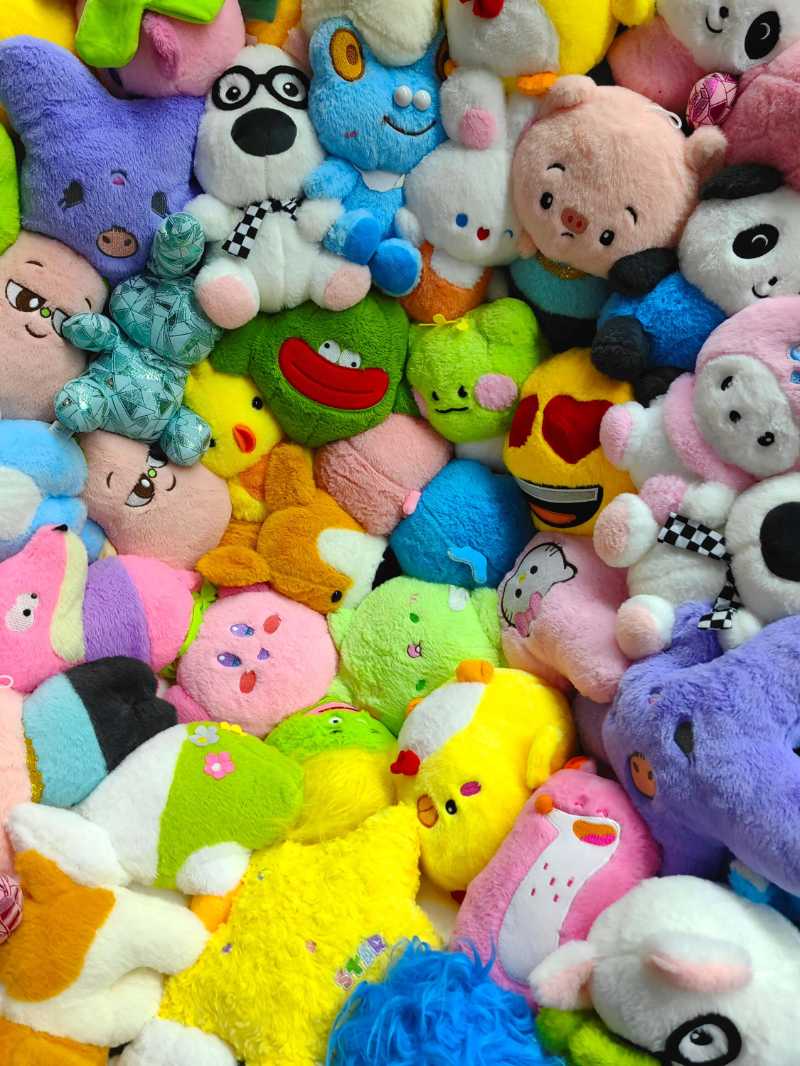 Vibrant Stuffed Animal Collection for Kids