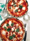 top view photo of baked pizza - jigsaw puzzle