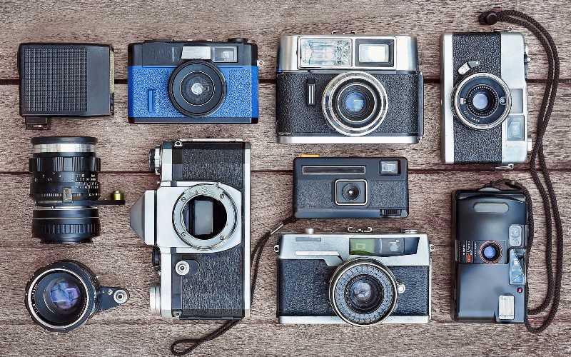 Vintage camera collection