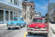 Oldtimer auf der Straße von Havanna in Kuba - puzzle