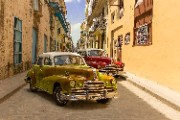 Vintage Cars on the Strret - jigsaw puzzle