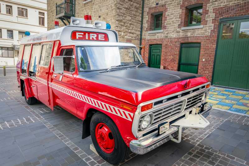 Vintage Ford Fire Truck