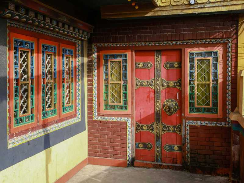 Well Decorated House Entrance
