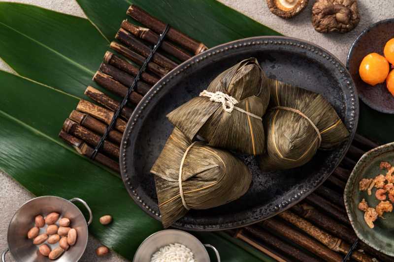 Zongzi rice dumpling for duanwu dragon boat festival food